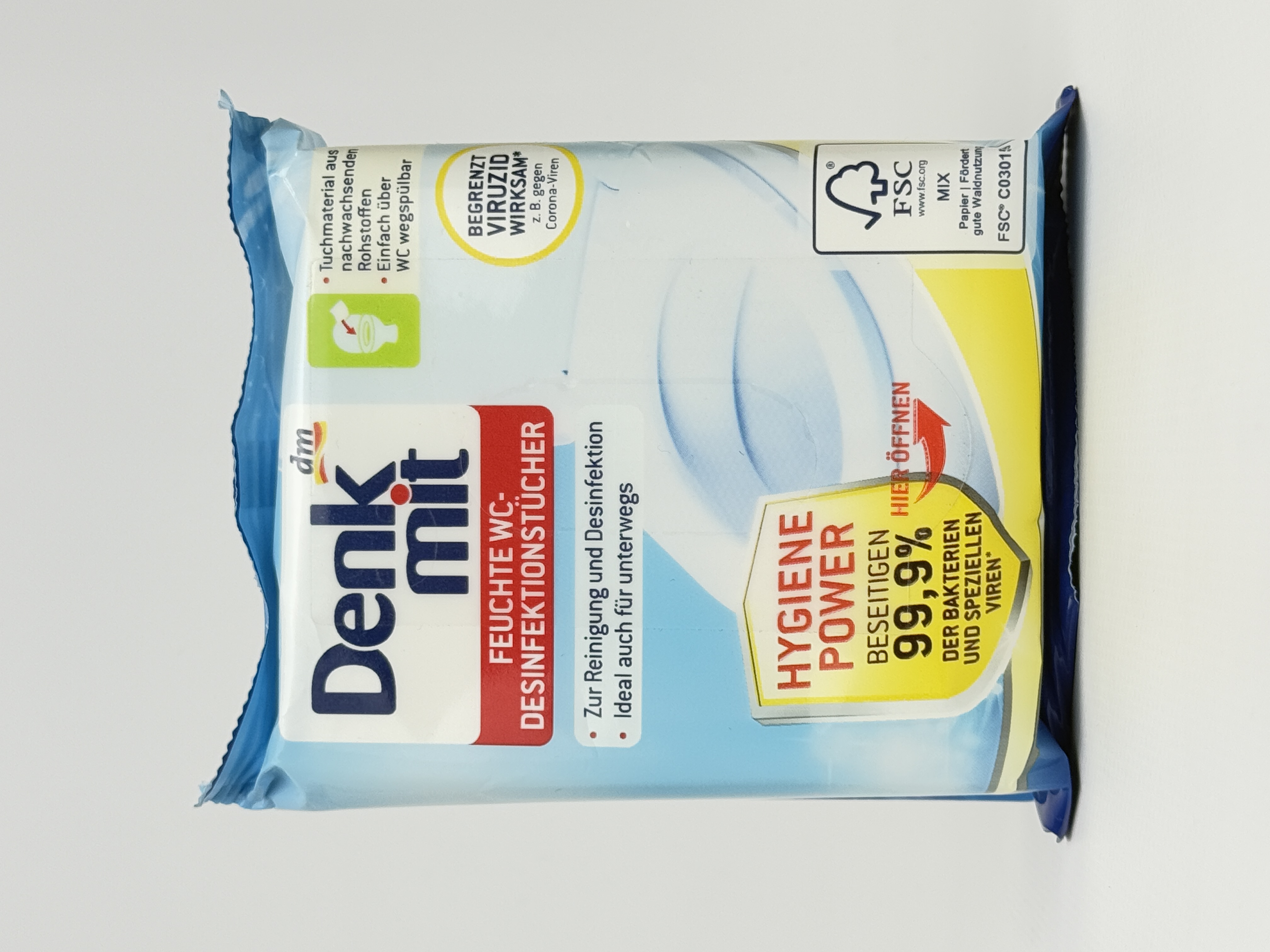 Denk Mit - Серветки WC 15шт.