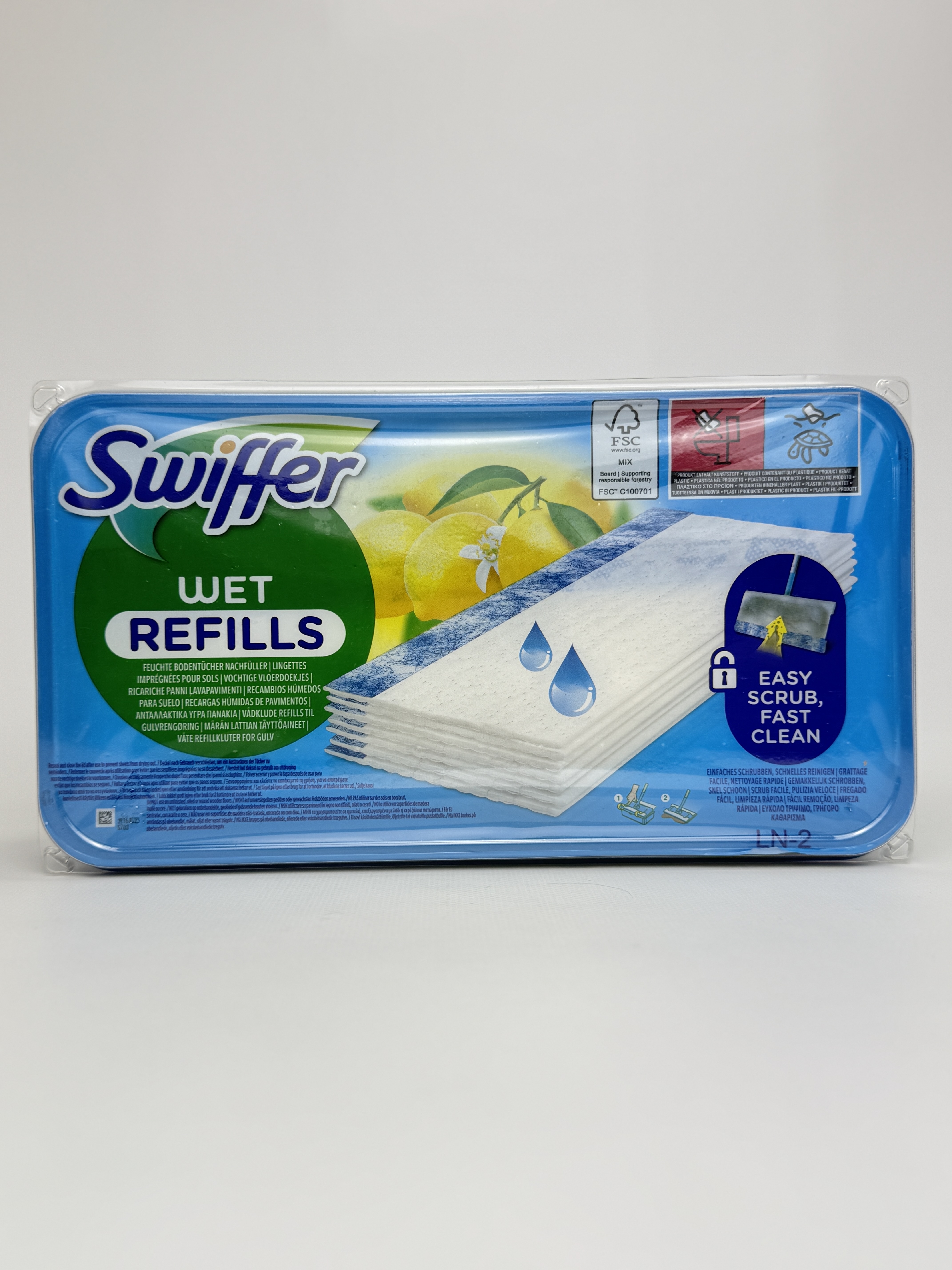 Swiffer Вологі серветки для миття підлоги 24шт.