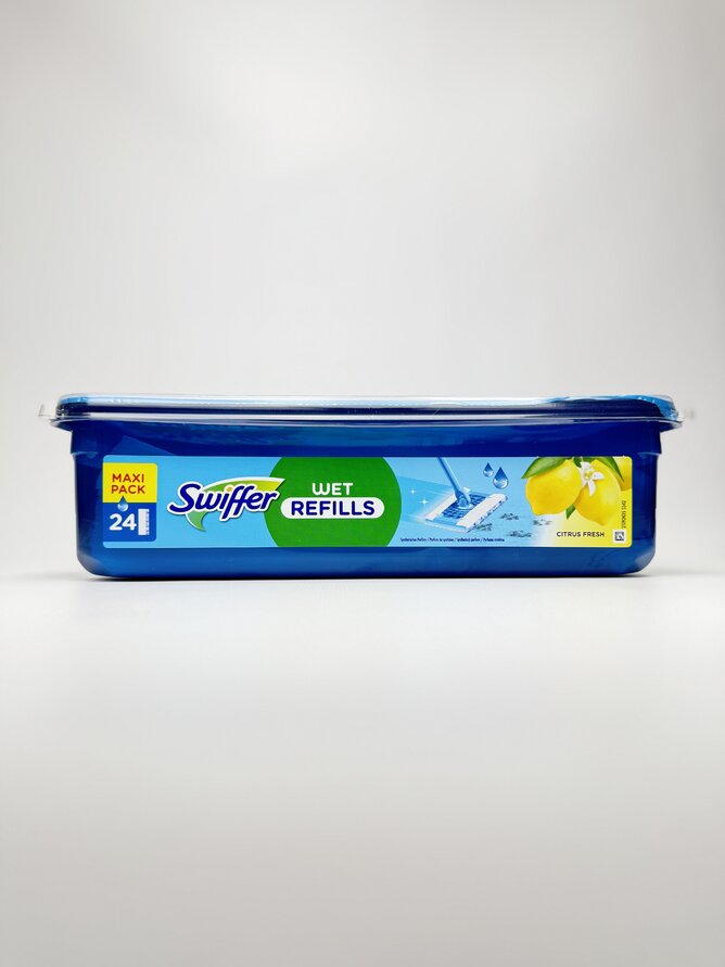 Swiffer Вологі серветки для миття підлоги 24шт.