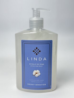 Рідке мило Linda 0.5л бавовна