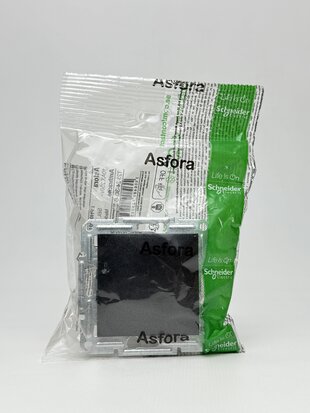 Вимикач 1кл. прох. антрацит Schneider ASFORA ЕРН0400171