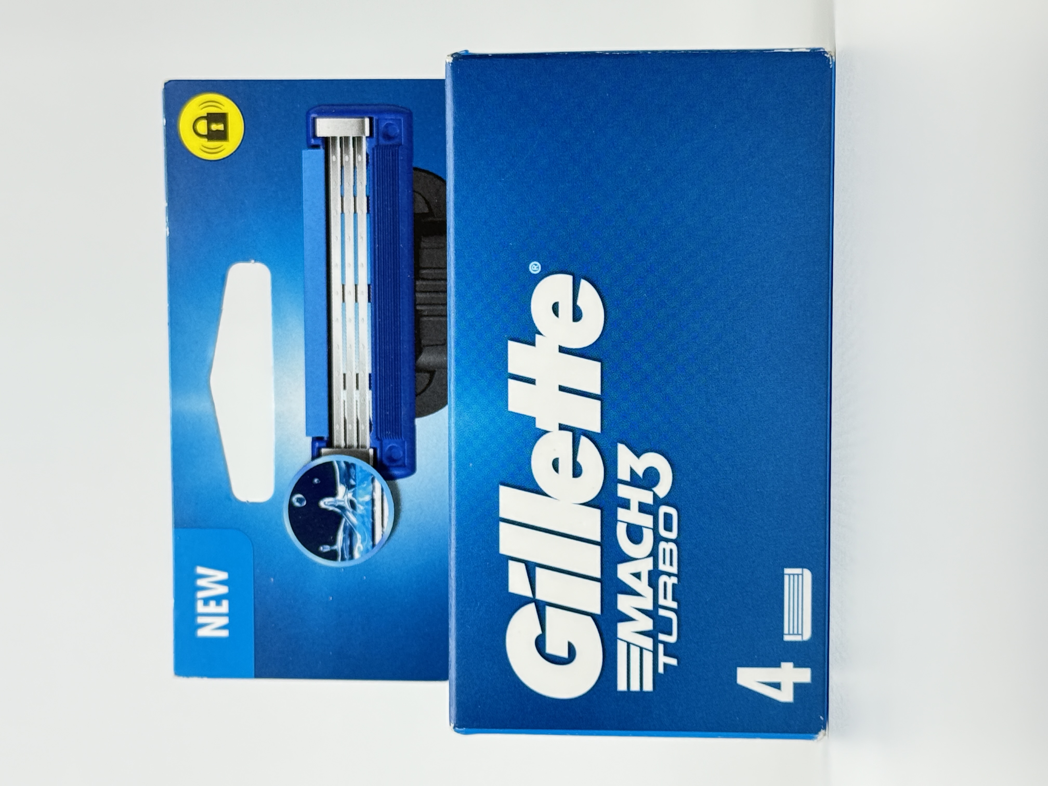 Gillette - Mach-3 turbo (4) зап.