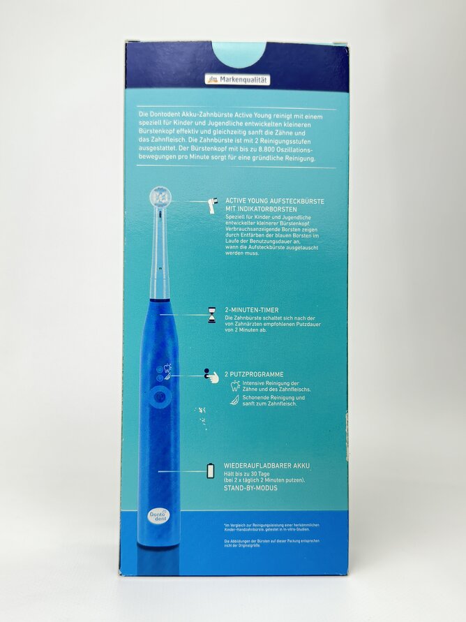 Dontodent Дитяча Електрична щітка Blue