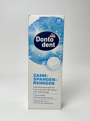 Dontodent Таблетки д/ чищен. елайнерів. пластинок