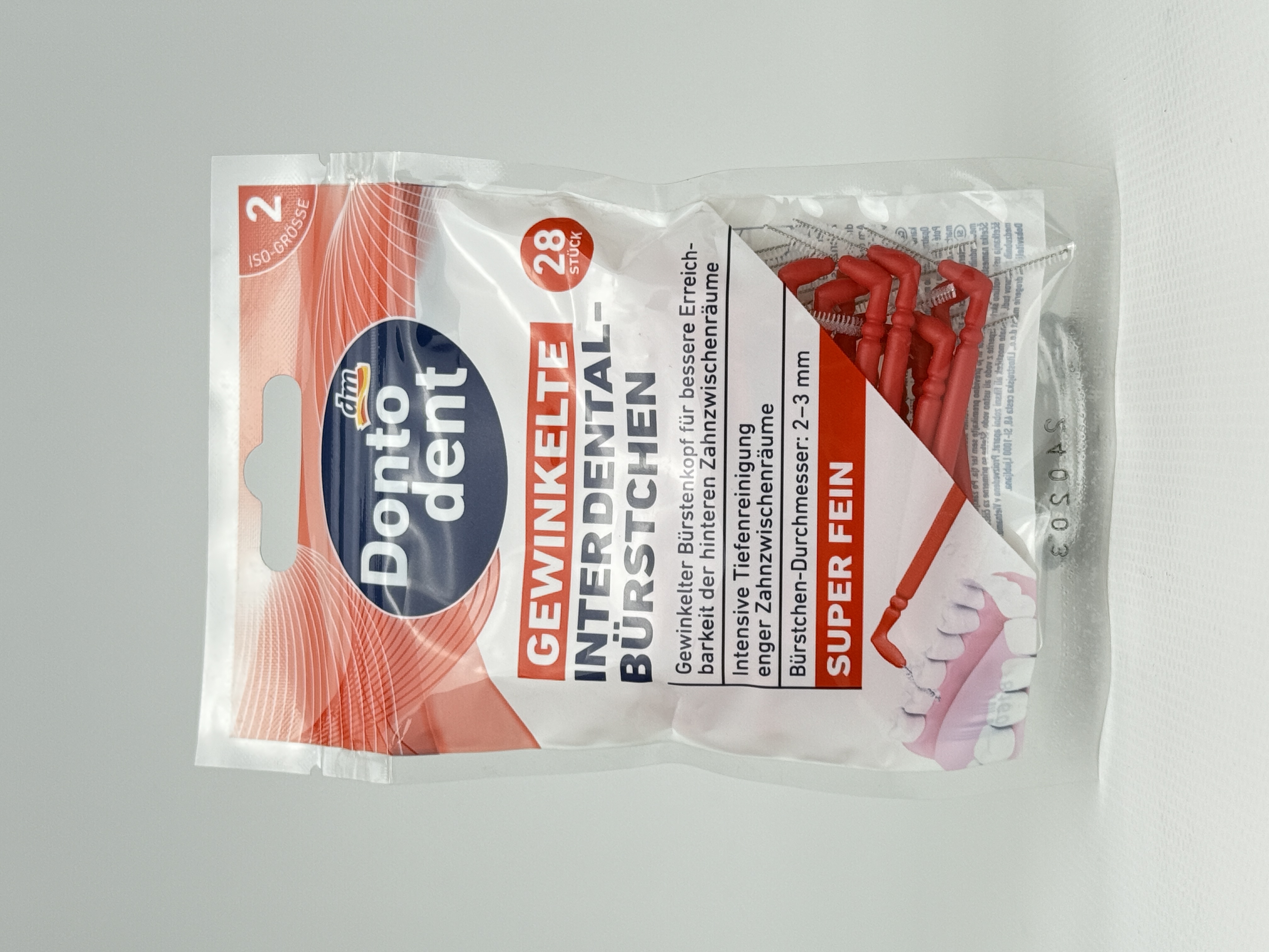 Dontodent Йоржики gewinkelt Interdentalbursten (розмір 2) 28шт.