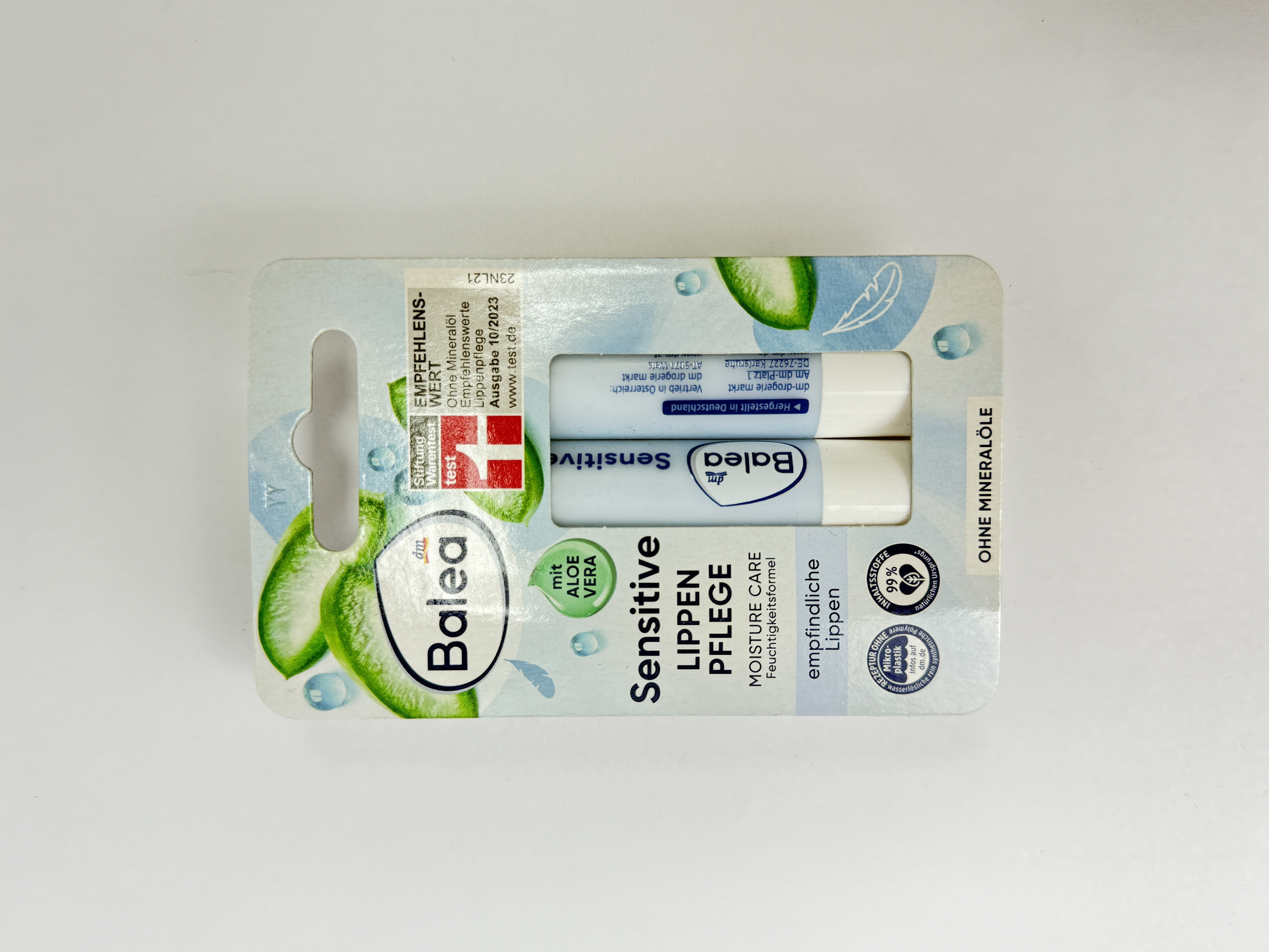 Balea Гігієнічна помада Sensitive 2шт