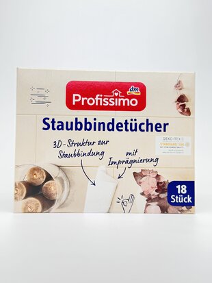 Profissimo Серветки для швабр 3D Staubbindetucher 18шт.