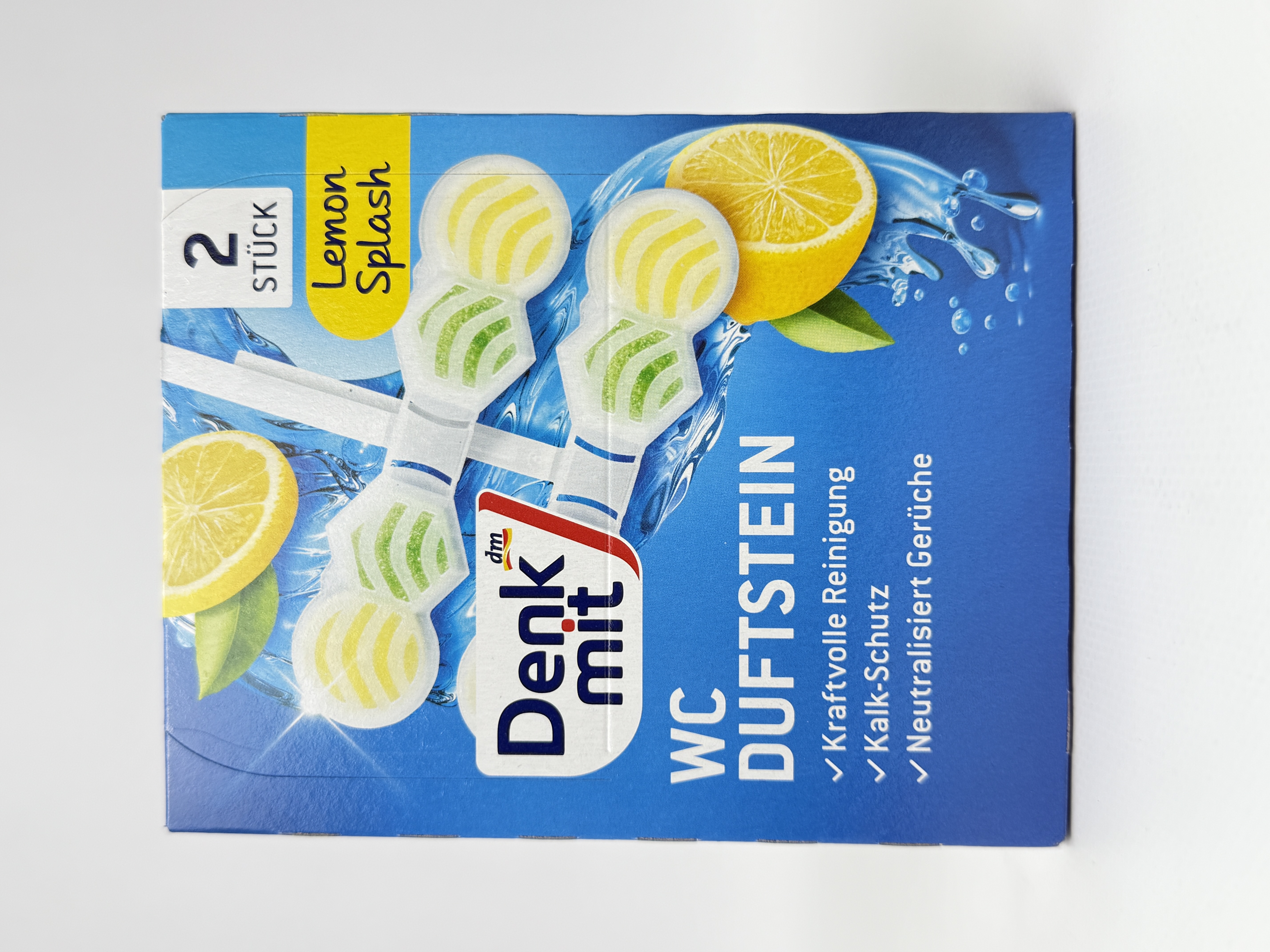 Denk Mit Підвісний освіжувач Lemon Splash 2шт.