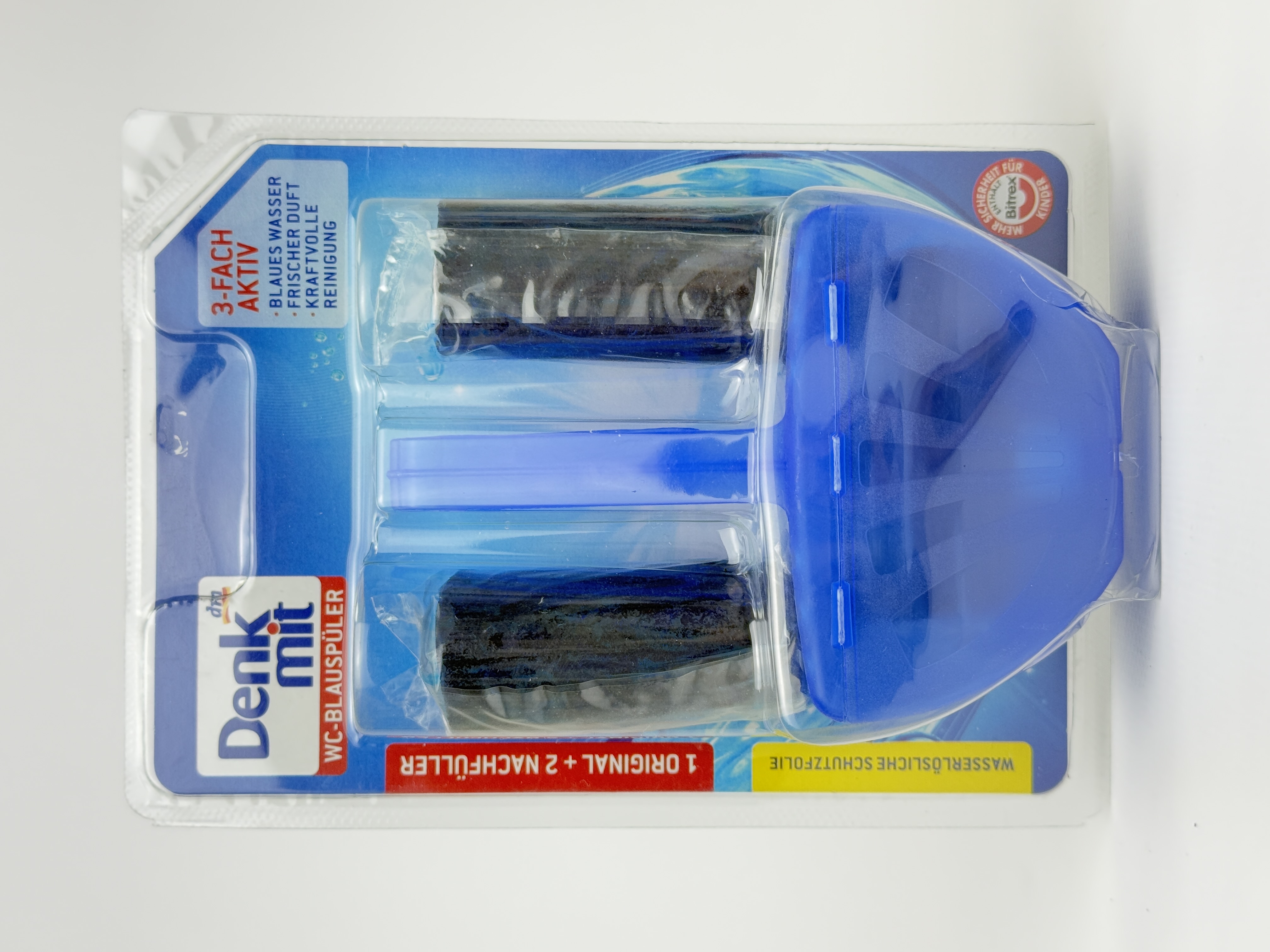 Denk Mit Блок для туалету Blauspuler 3-fach aktiv 3шт.