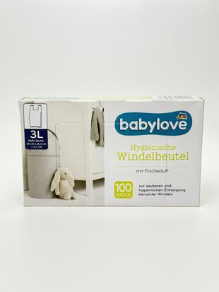 babylove Ароматизовані пакети для підгузок 100шт.