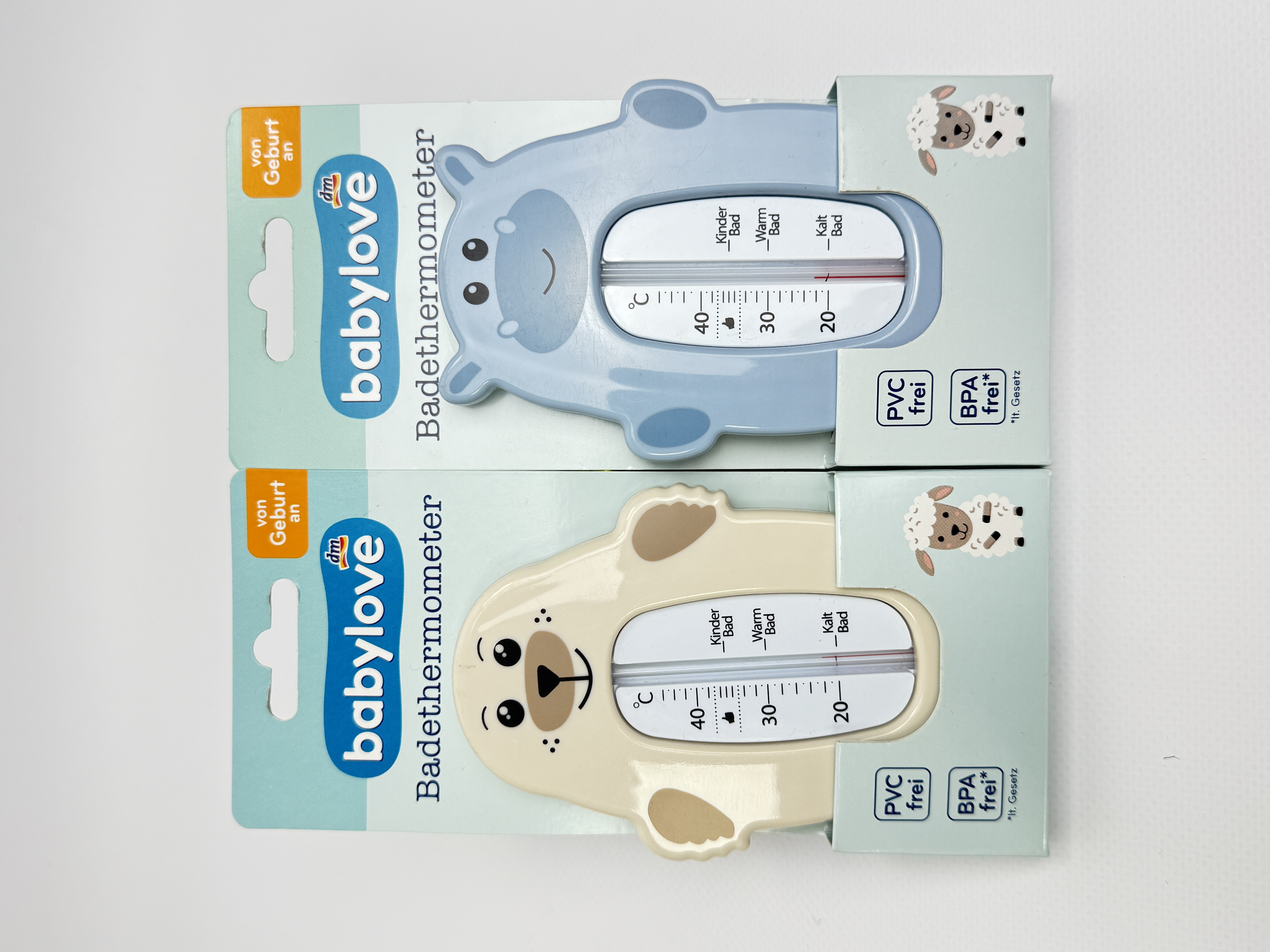 babylove Термометр д/купання Бегемот+Тюлень 1шт.