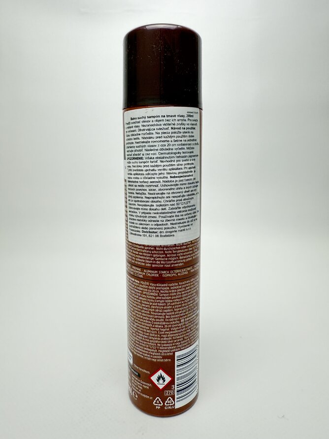Balea Сухий шампунь для темного волосся Braun 200ml