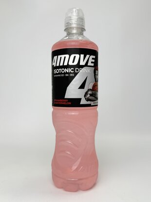 4MOVE Напій Isotonic Strawberry & Watermelon - 750 ml