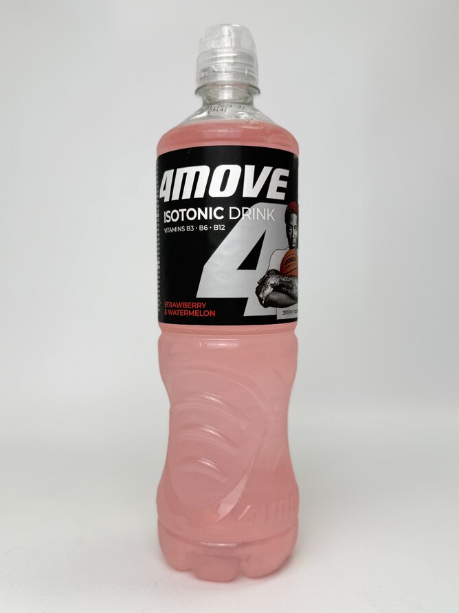4MOVE Напій Isotonic Strawberry & Watermelon - 750 ml