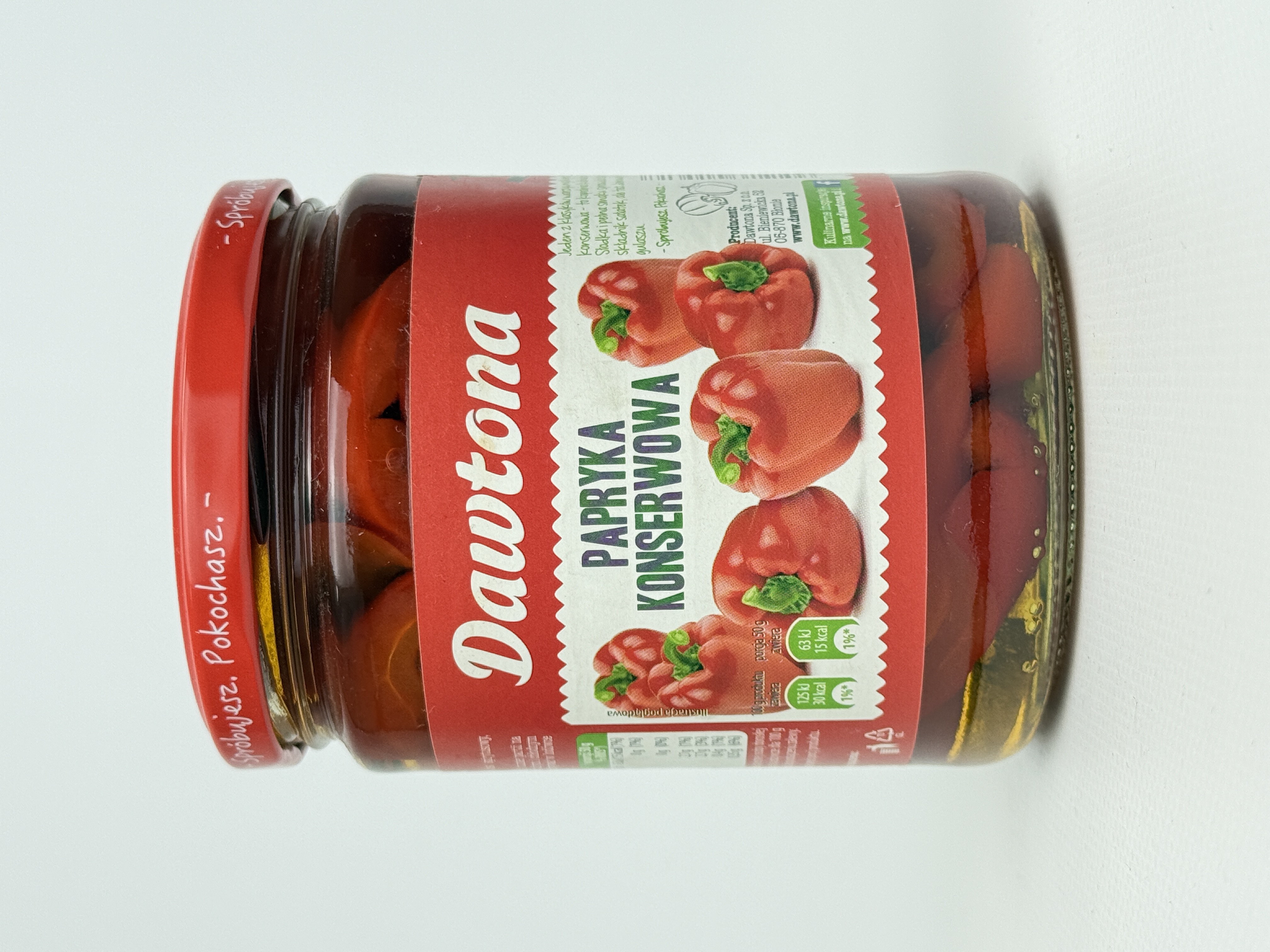 Dawtona Консервований Перець Papryka Konserwowa (Паприка червона) - 500 g