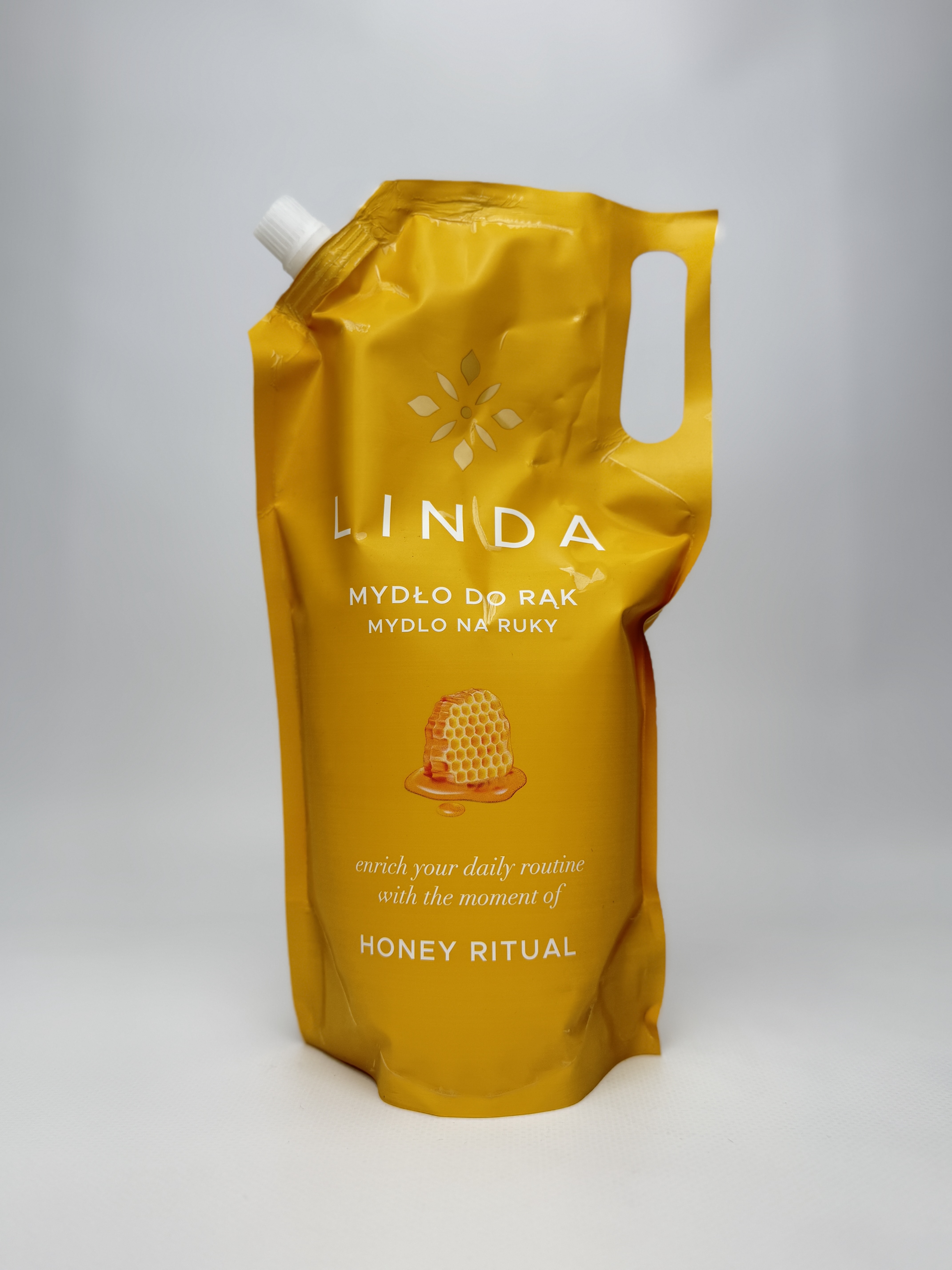 Linda - Рідке мило Doypack Мед - 1L