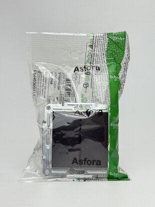 Вимикач 2кл. антрацит Schneider ASFORA ЕРН0300171