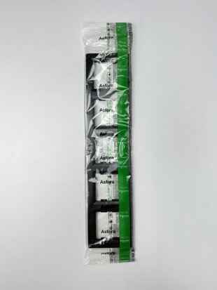 Рамка 5 горизонт. антрацит Schneider ASFORA EPH5800571