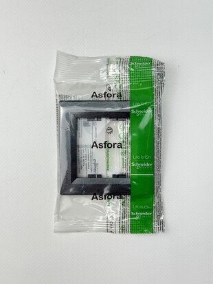Рамка 1 горизонт. антрацит Schneider ASFORA EPH5800171