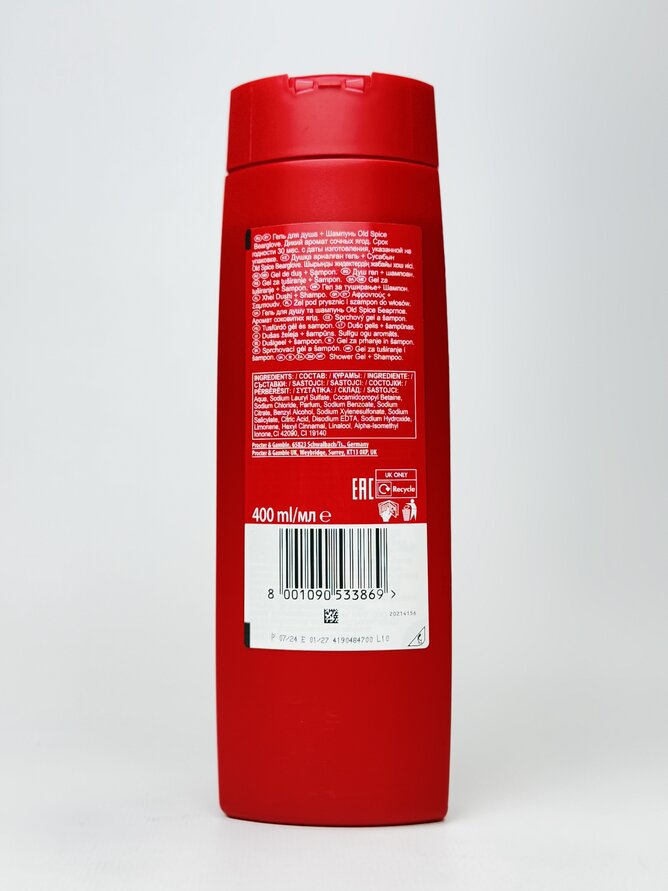 Гель для душу Old Spice 400 мл BEARLOVE