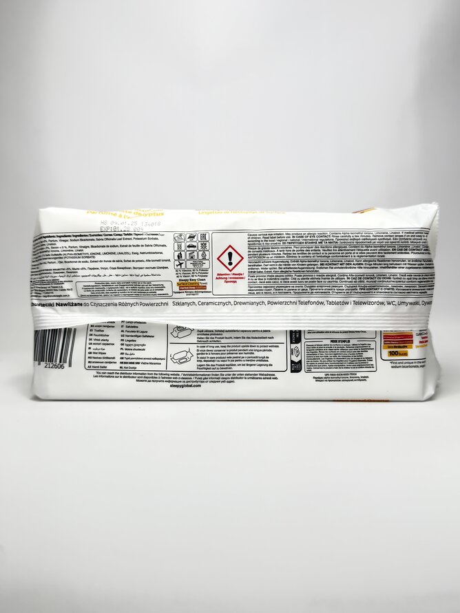 Sleepy Серветки для побутового прибирання Easy Clean Herbal (100 шт.)