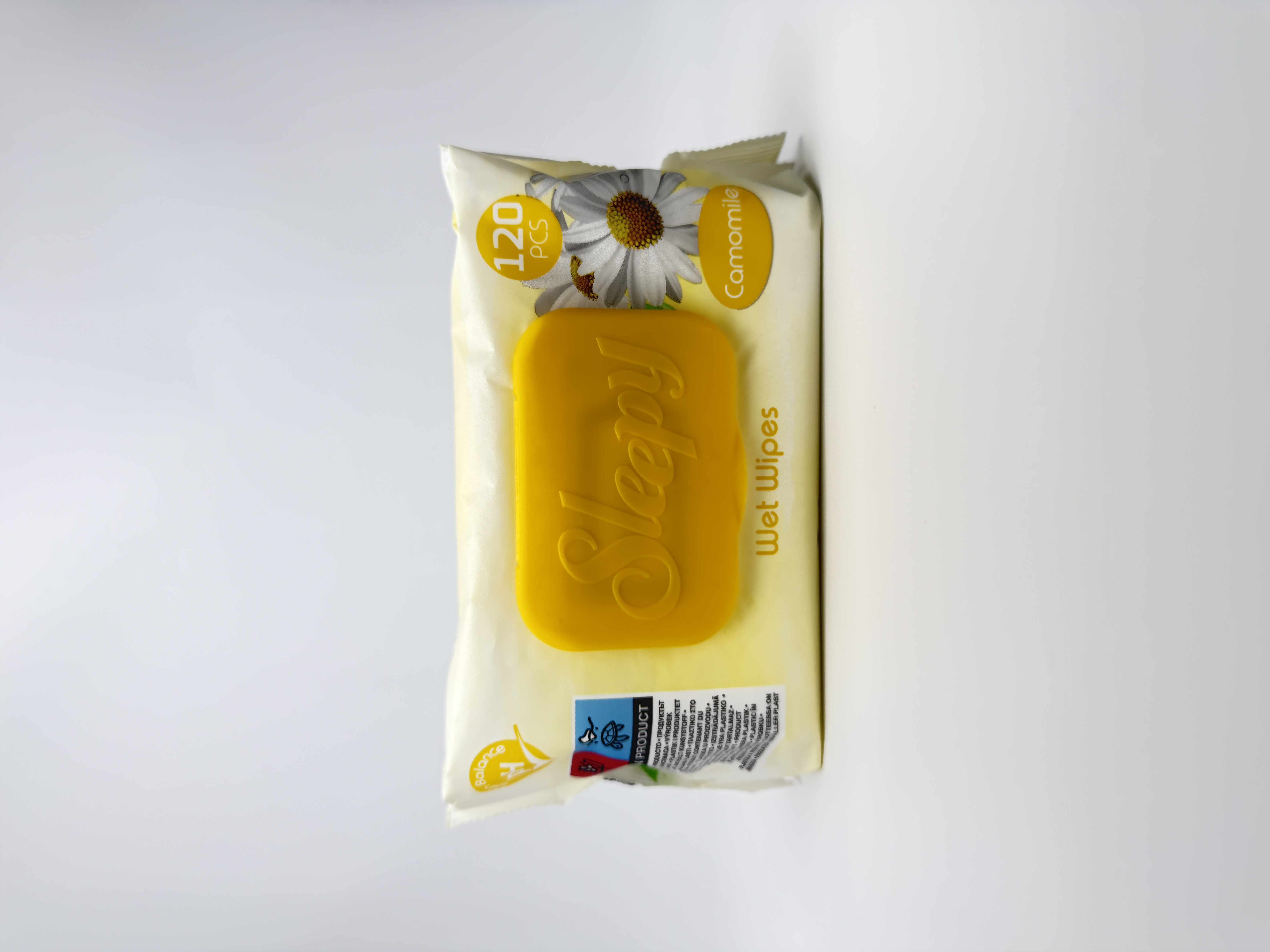 Sleepy Серветки вологі Camomile. 120шт.