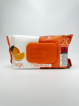 Sleepy Серветки вологі Orange. 120шт.