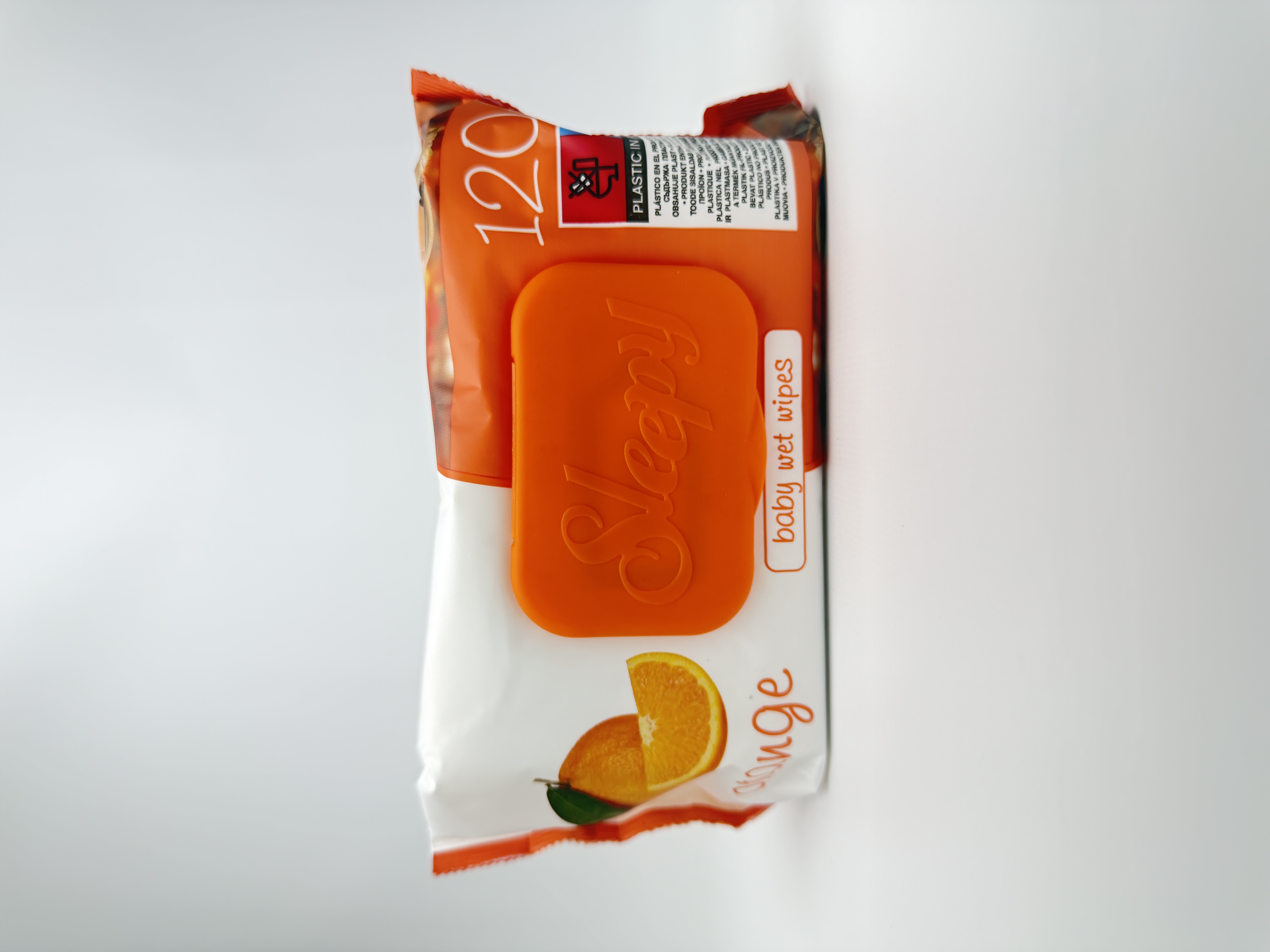 Sleepy Серветки вологі Orange. 120шт.