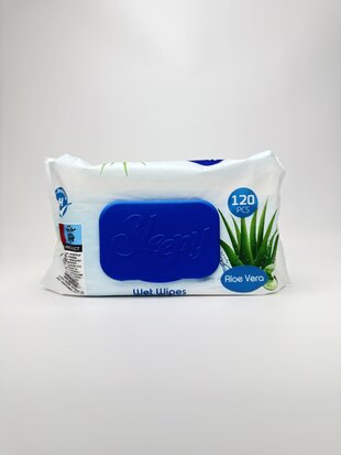 Sleepy Серветки для побутового прибирання Aloe Vera (120 шт.) відбілюючі