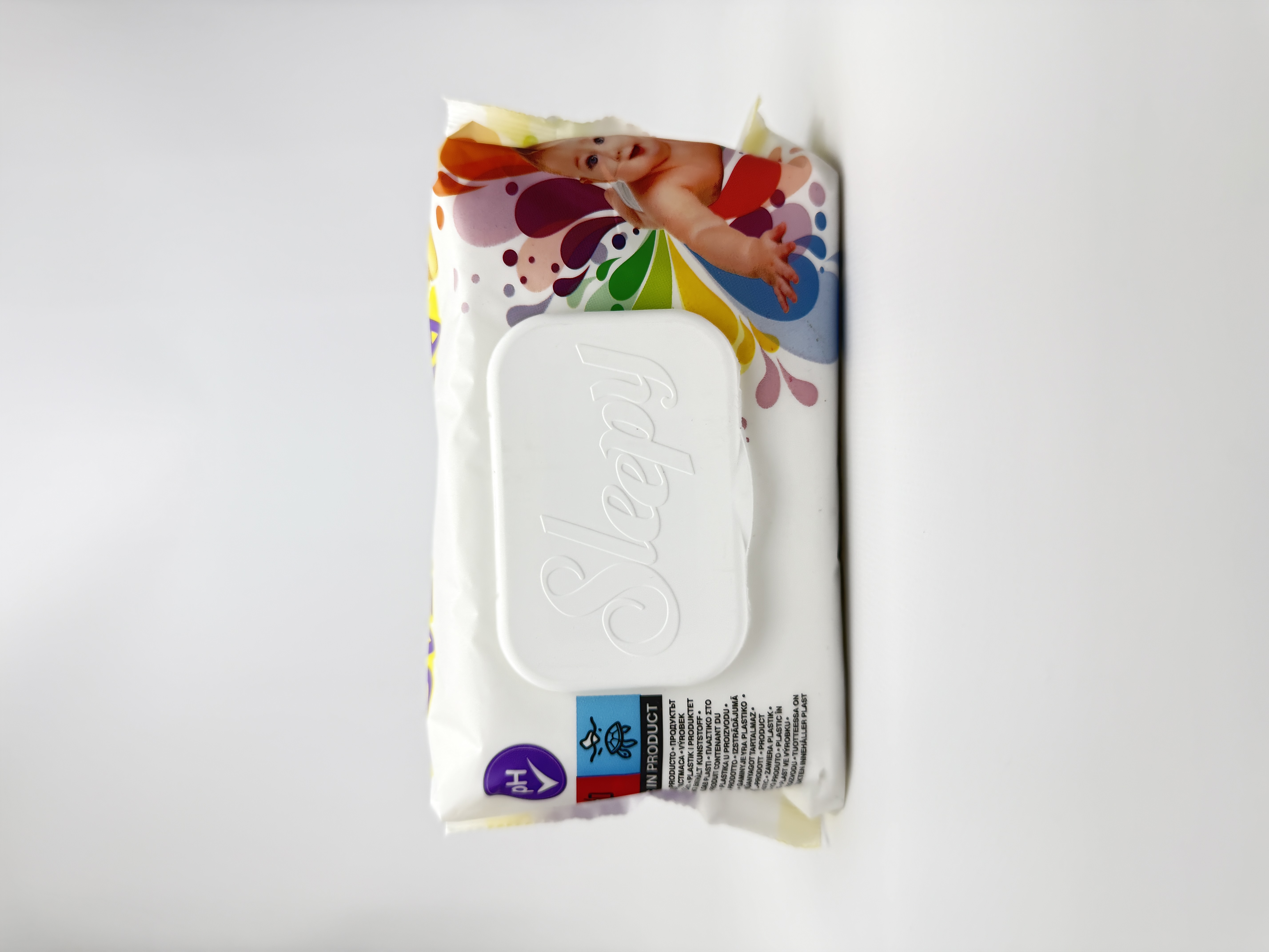 Sleepy Серветки вологі Advantage. 120шт.