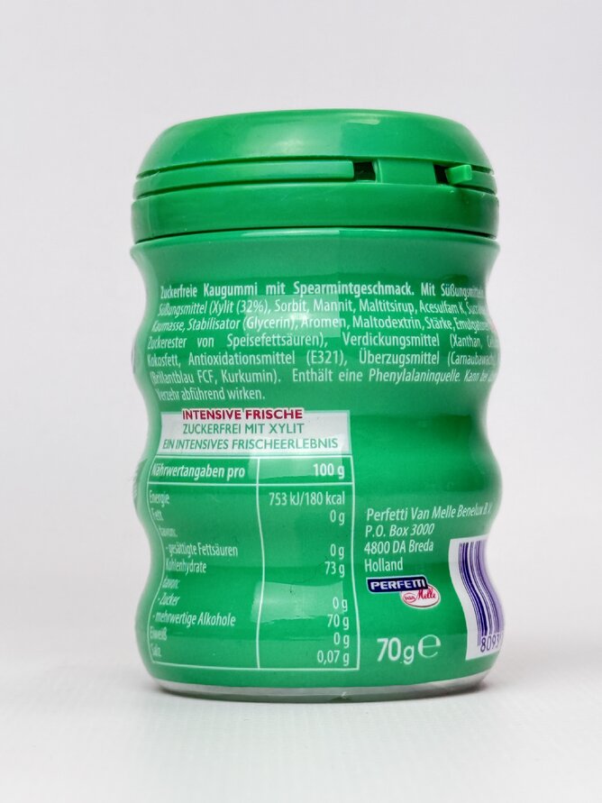 Mentos Жувальні Гумки Spearmint (35шт.) - 70 g