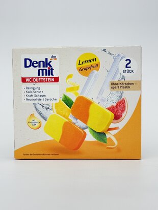 Denk Mit Блок для туалету Lemon & Grapefruit 2шт.