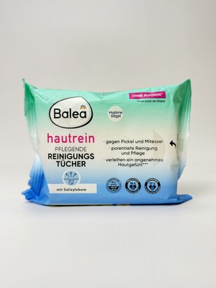 Balea Серветки для зняття макіяжу Hautrein 25шт