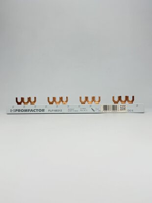 Гребінчаста шина Промфактор FLF 10мм2 3Р 12 модулів тип FORK