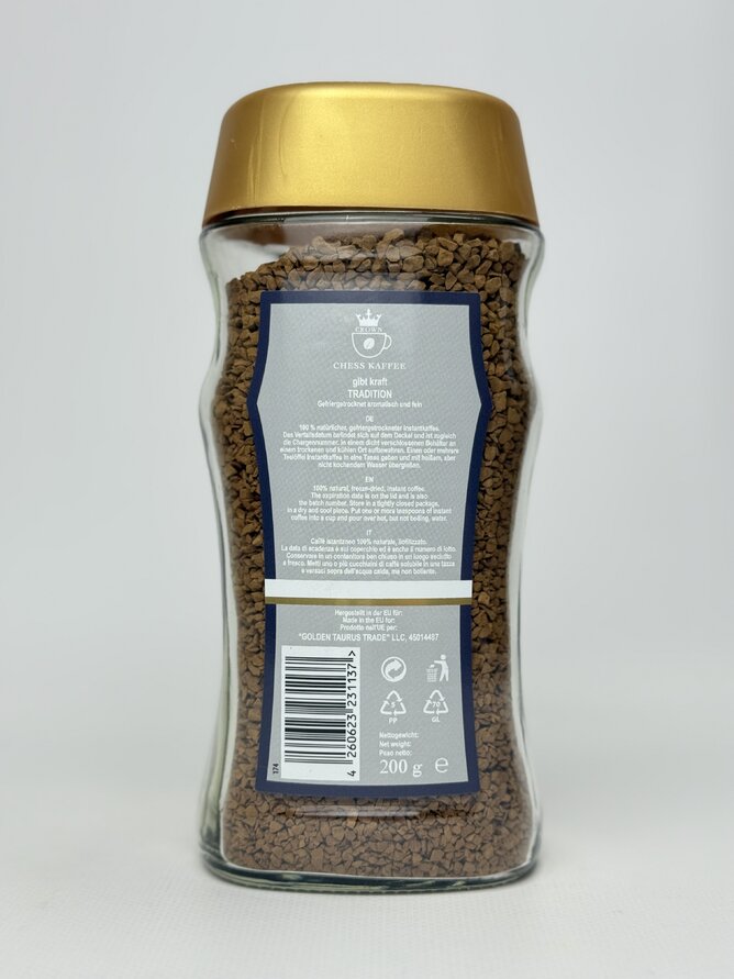 Chess Kaffee Кава розчинна Tradition - 200 g
