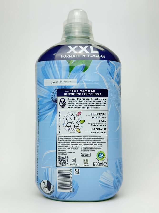 Cocolino - Парфумований ополіскувач 76Wa Aria di Primavera 1.75L