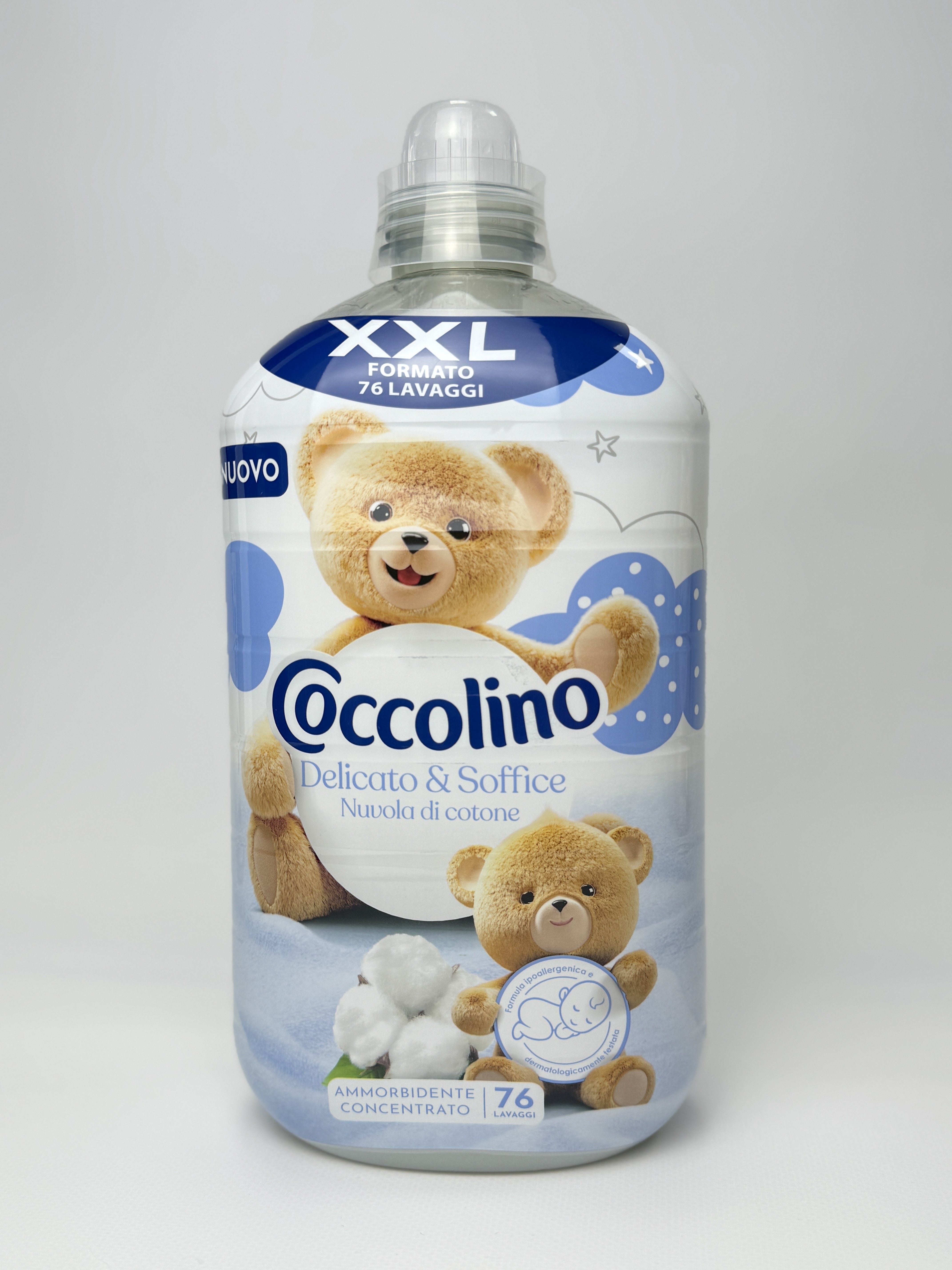 Cocolino - Парфумований ополіскувач 76Wa Delicato Morbidezza ad Ogni Lavaggie 1.75L