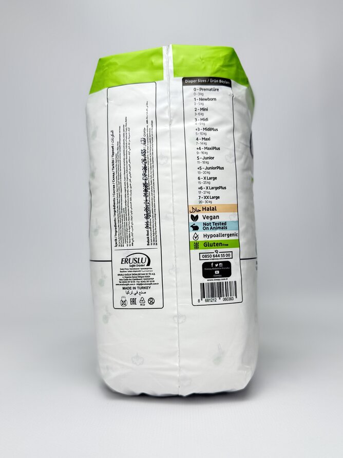 Sleepy Підгузки дитячі Natural XLarge-6 (15-25кг). 20шт.