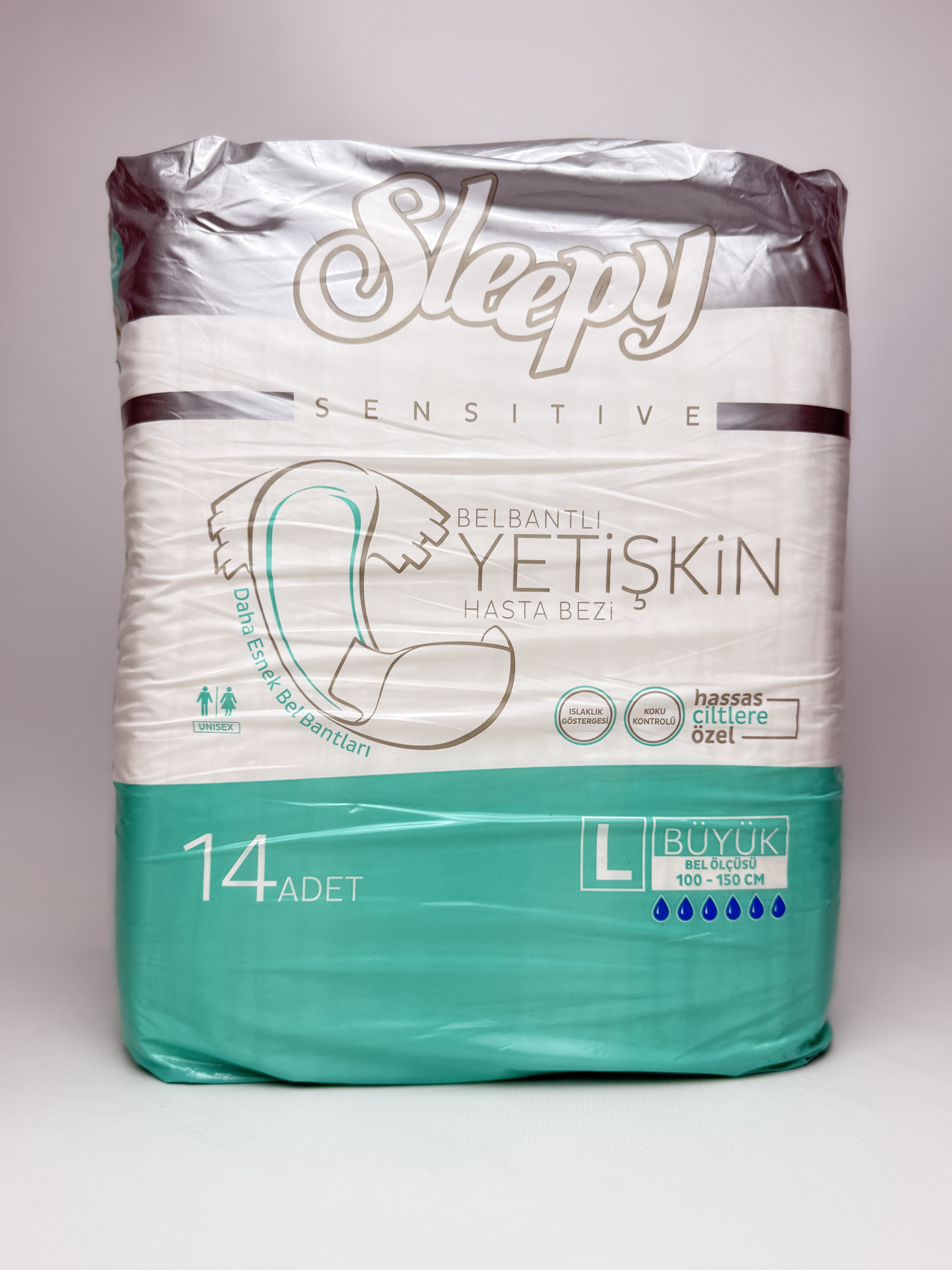 Sleepy Підгузки для дорослих Sensitive Adult L. 14шт.