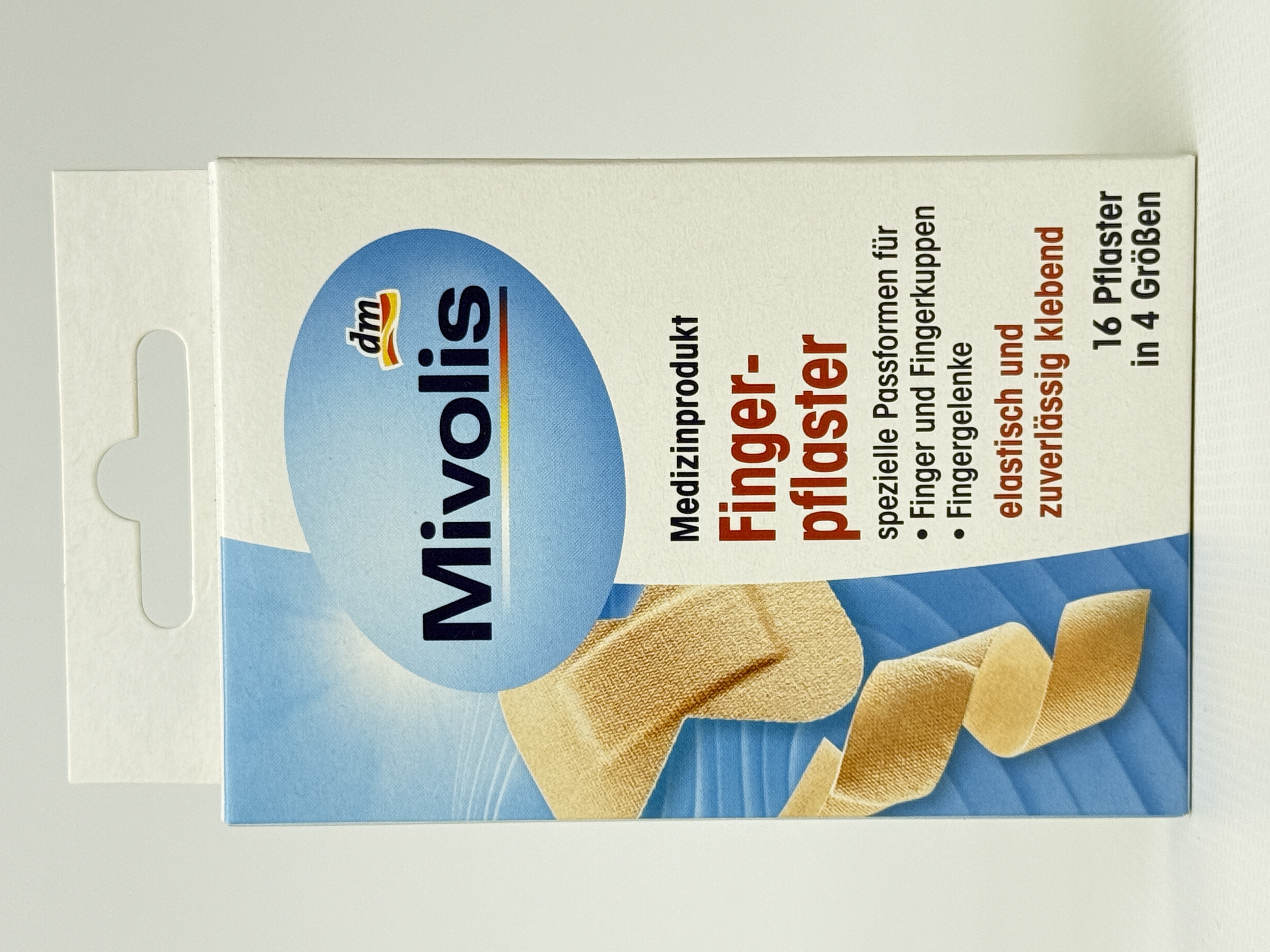 Пластир Mivolis Fingerpflaster. 16 St
