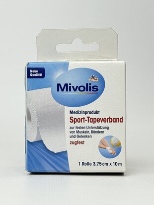 Пластир Mivolis Sport-Tapeverband. 1 Rolle. 1 St