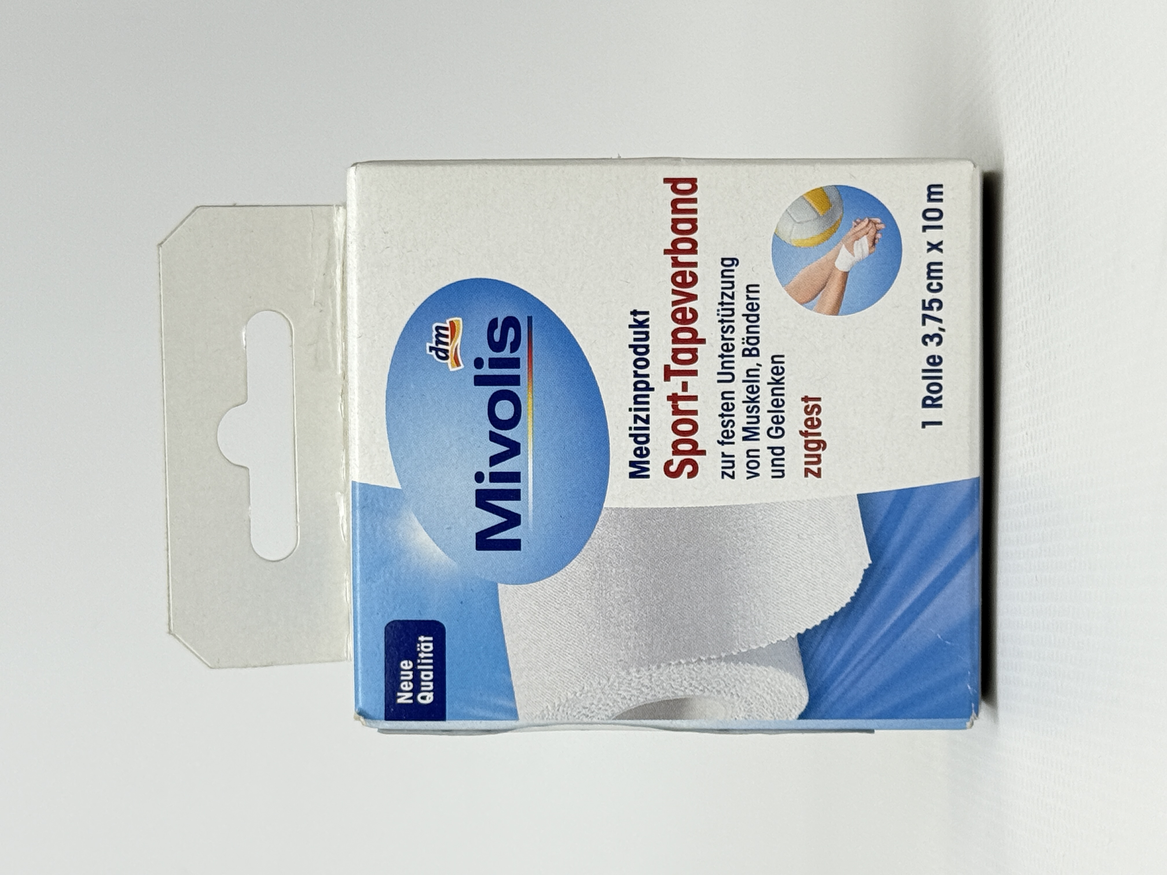 Пластир Mivolis Sport-Tapeverband. 1 Rolle. 1 St