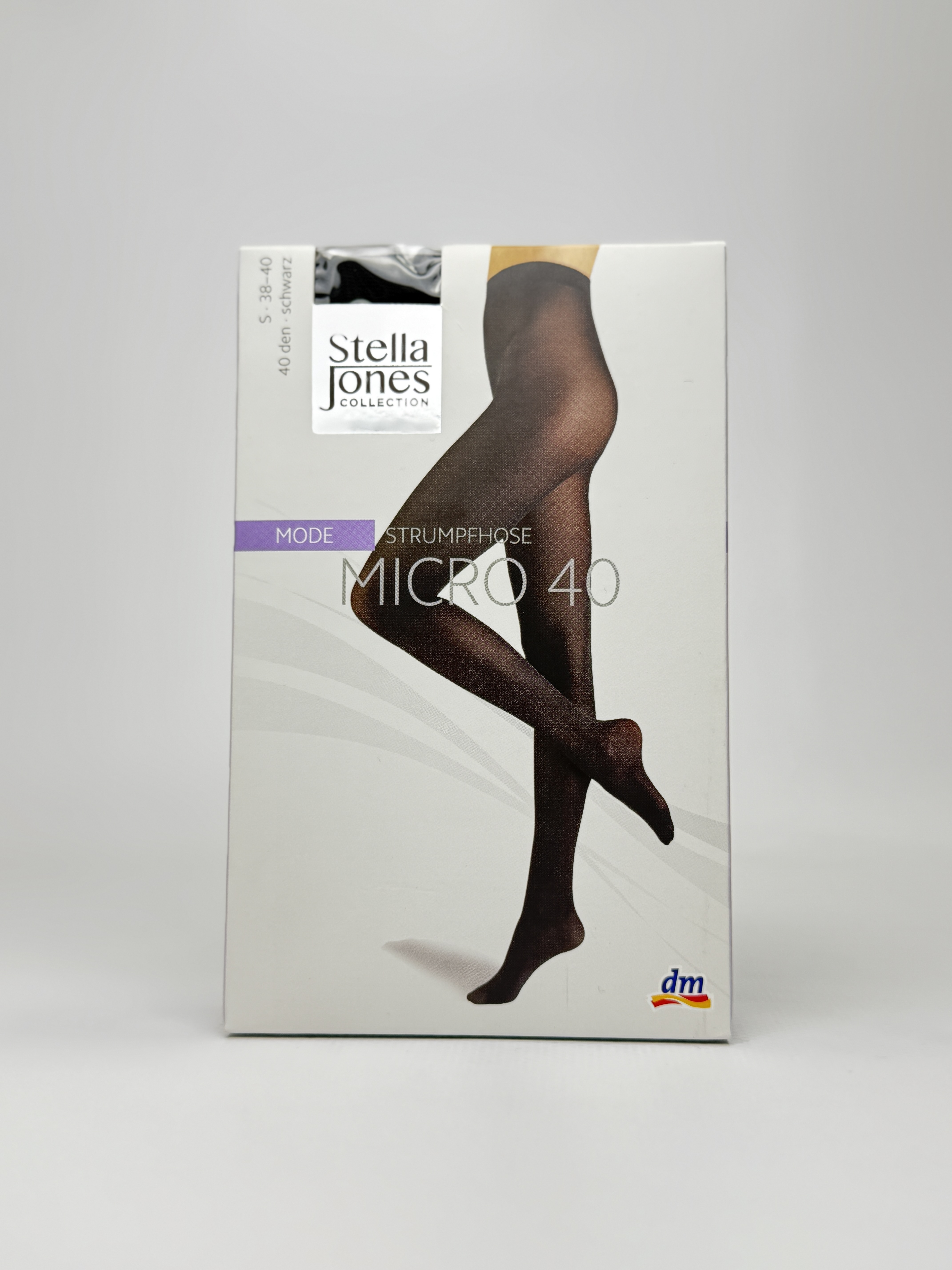 Stella Jones колготи Micro 4O DEN. S чорн.