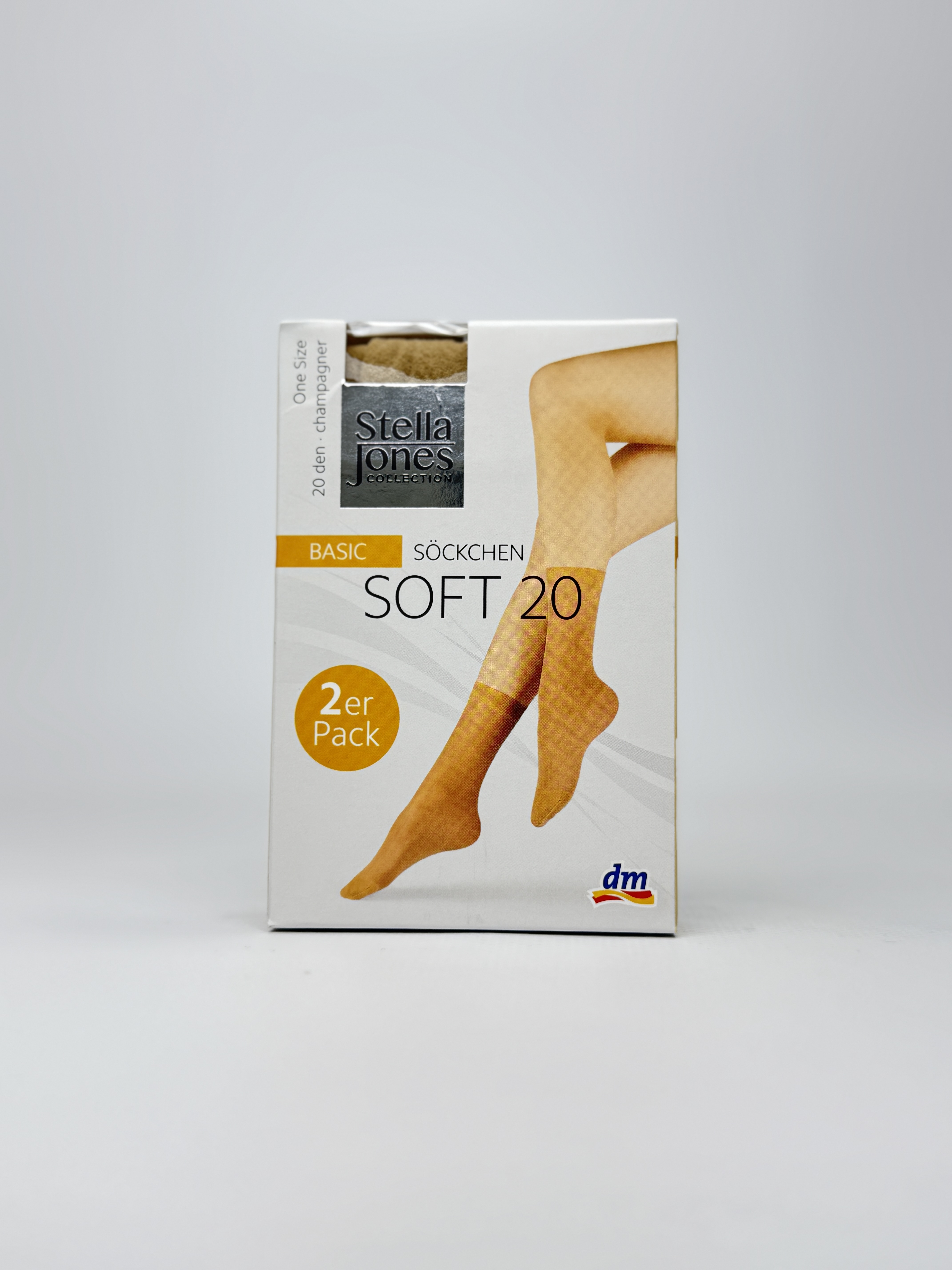 Stella Jones шкарпетки Soft 20 DEN. беж. 2 шт.