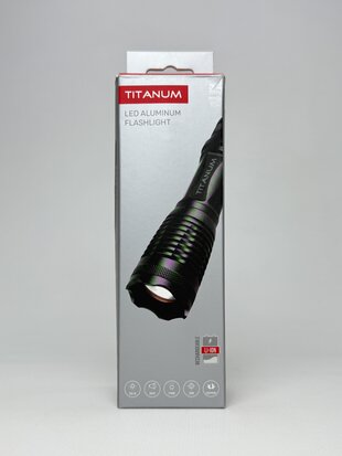 Портативний світлодіодний ліхтарик TITANUM TLF-T12 350Lm 5000K Black