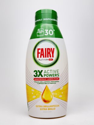 FAIRY Platinum Gel all in one 600мл Limone