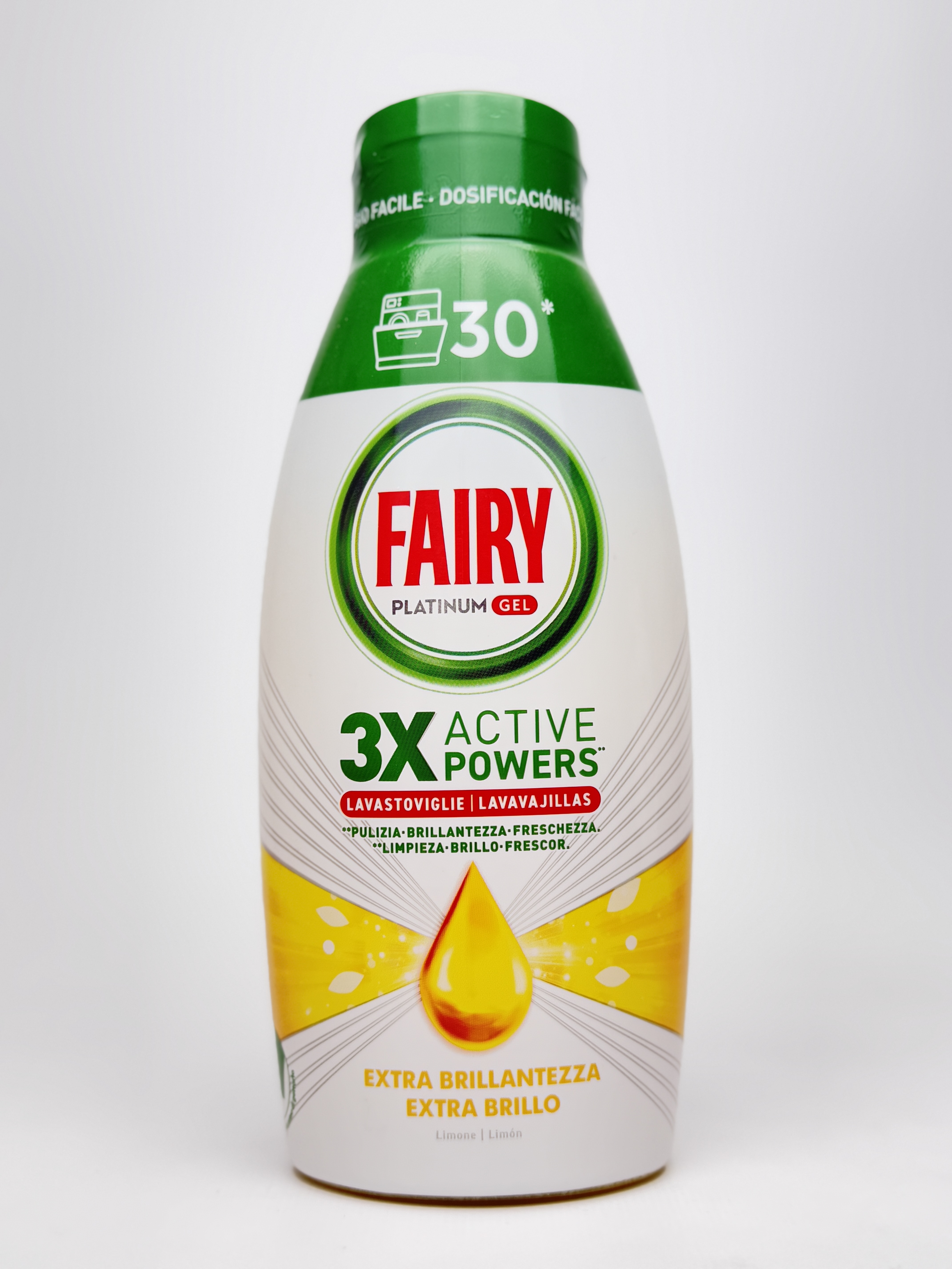 FAIRY Platinum Gel all in one 600мл Limone