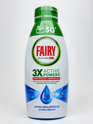 FAIRY Platinum Gel all in one 600мл Brezza Marina