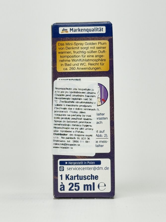 Denk Mit Арома міні-спрей (картридж) Golden Plum25ml