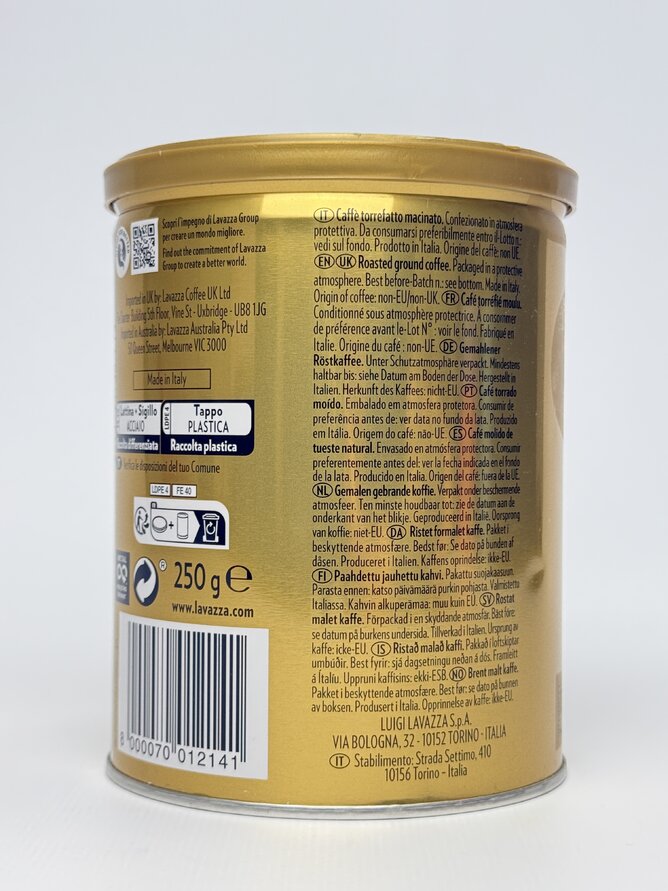 Lavazza Кава мелена Qualita Oro Ж/Б - 250 g